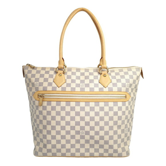 Louis Vuitton Handbags - Louis Vuitton Damier Azur White Saleya Tote Bag